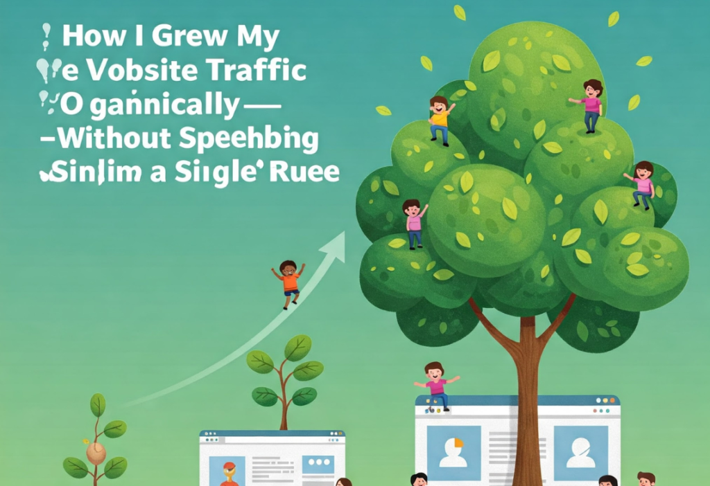 Website Traffic Organically without spending money
